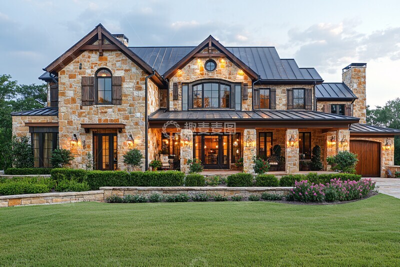 高清大图下载【趣麦麦图】乡村风格大宅2