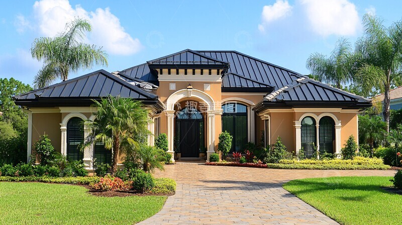 高清大图下载【趣麦麦图】屋顶设计与外墙风格