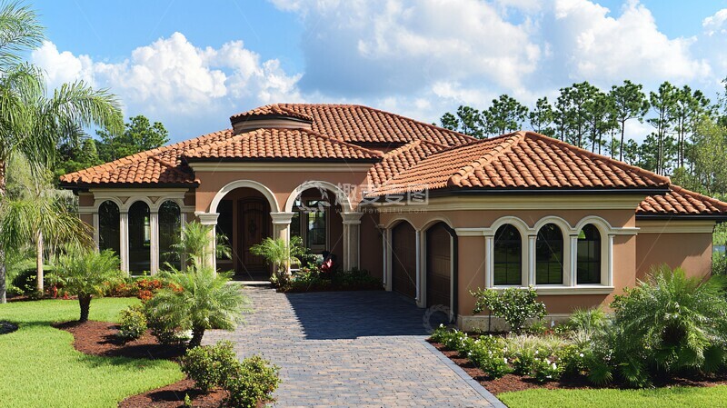 高清大图下载【趣麦麦图】屋顶设计与外墙风格2