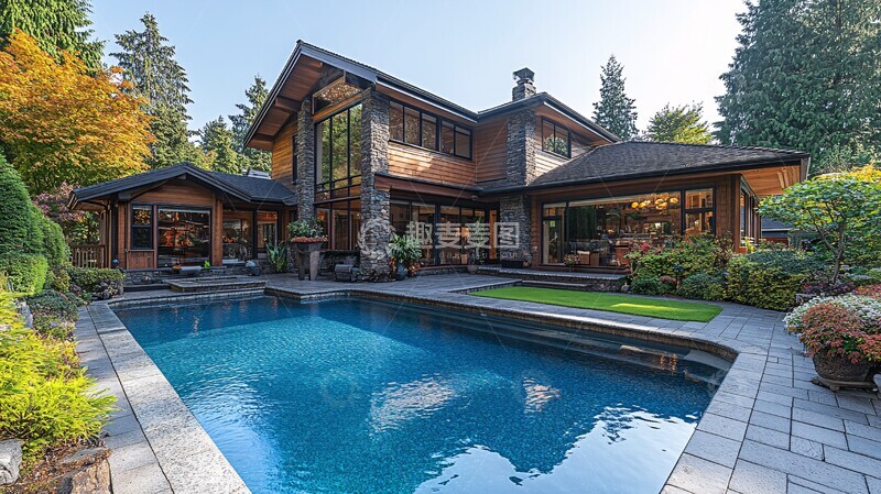 高清大图下载【趣麦麦图】宽敞明亮客厅2