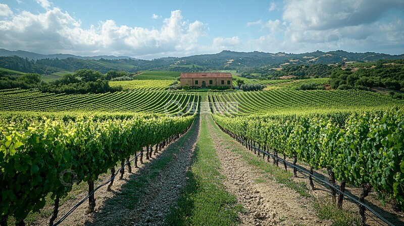 高清大图下载【趣麦麦图】葡萄园风景葡萄风景果园2