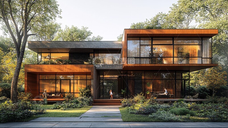 高清大图下载【趣麦麦图】现代住宅前景观1