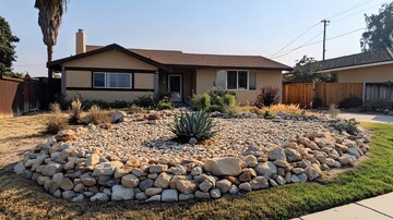 岩石花园庭院景1