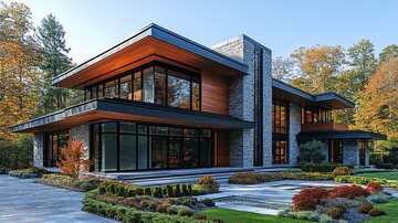 阳光下的现代建筑1