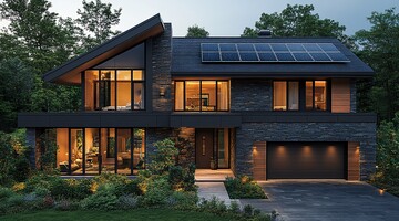 太阳能房屋设计图2