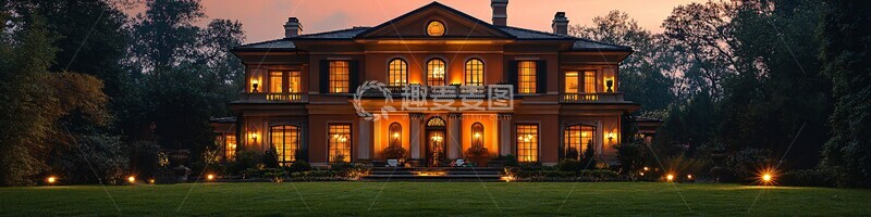 美式别墅前照片1