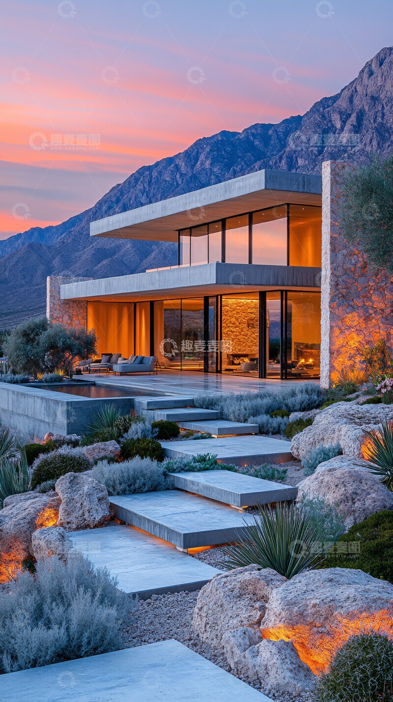 高清大图下载【趣麦麦图】温馨庭院景观2