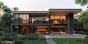 现代房屋建筑设计1