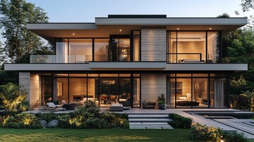 双层别墅现代设计