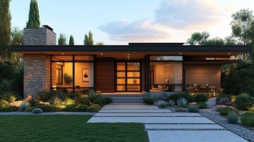 现代风格住宅景观1