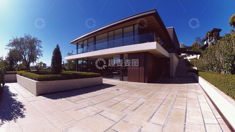 高清大图下载【趣麦麦图】几何住宅全景