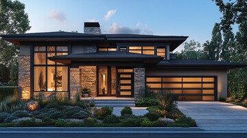 现代风格住宅景观