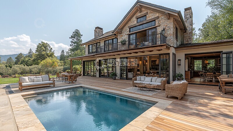 高清大图下载【趣麦麦图】宽敞客厅布局图1