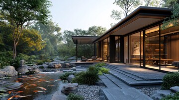 户外用餐区景观1