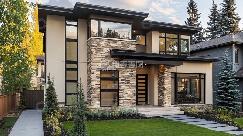 自然石材立面设计1