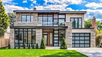 自然石材立面设计