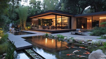 户外用餐区景观2