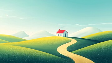 绿野红房绿野红房坡地1