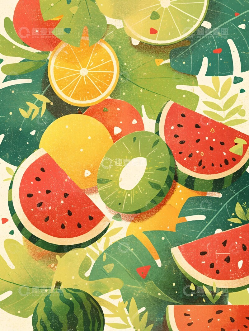 高清大图下载【趣麦麦图】夏日莲花节海报1