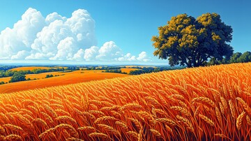 麦田夏日麦田夏日阳光2