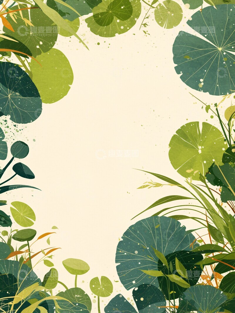 高清大图下载【趣麦麦图】夏日莲花节夏日莲花节日2