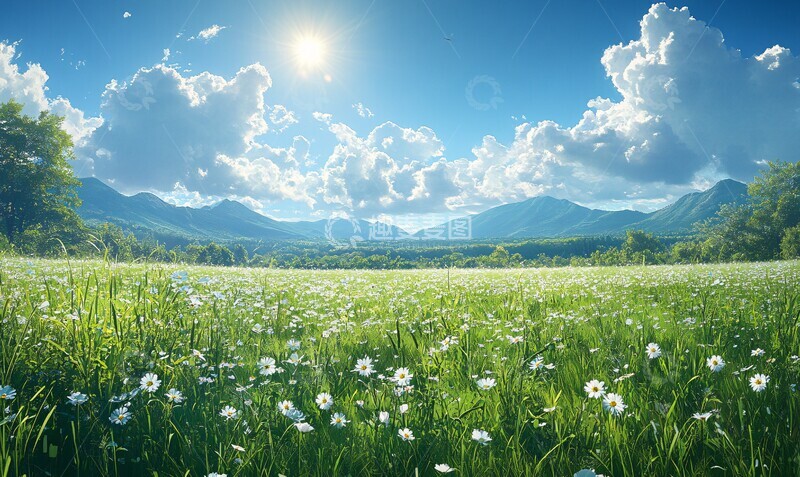 高清大图下载【趣麦麦图】广阔田园风光