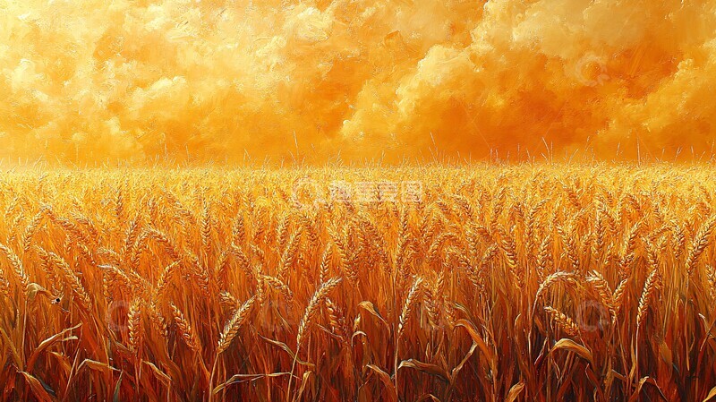 高清大图下载【趣麦麦图】玉米地俯视图1