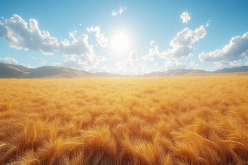 金色麦田金色麦田阳光