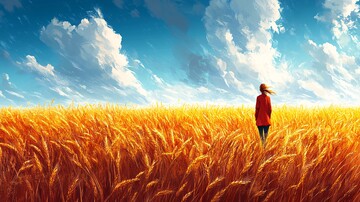 麦田几何几何简约线条1