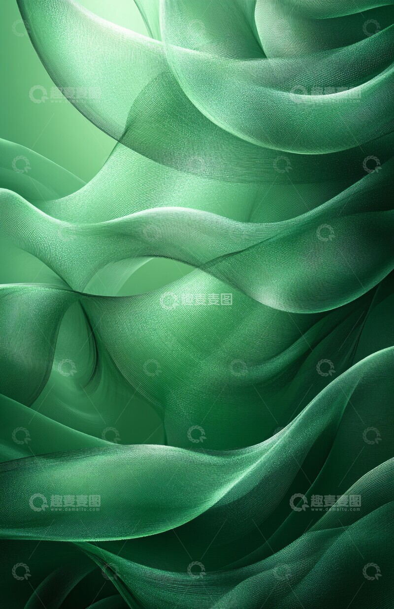 高清大图下载【趣麦麦图】森林绿舒适背景