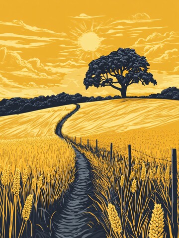 农田风光农田风光农舍