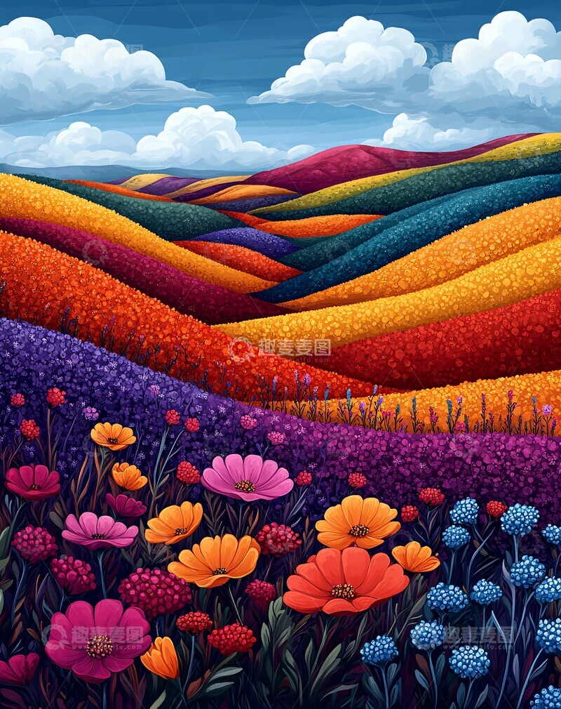 高清大图下载【趣麦麦图】五彩藜麦早餐包装1