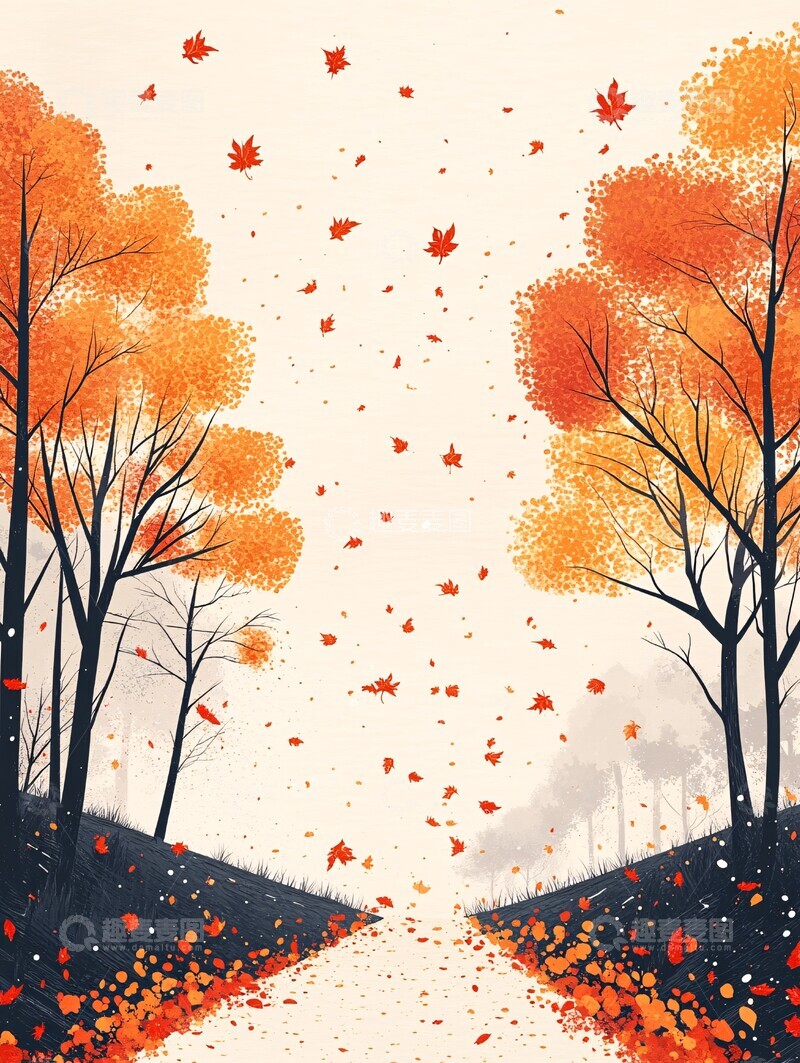 秋日氛围秋日氛围落叶