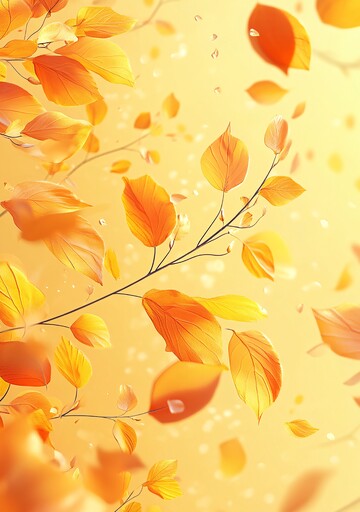 秋色渐变秋色渐变黄色