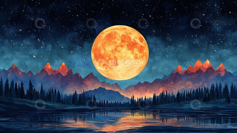 高清大图下载【趣麦麦图】-小熊与蝴蝶小熊蝴蝶森林