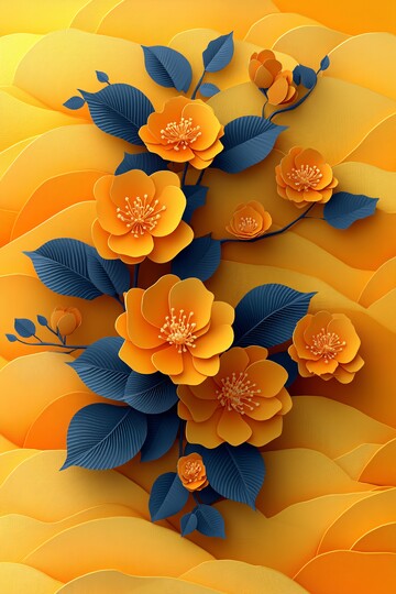 桂花剪纸中秋海报1