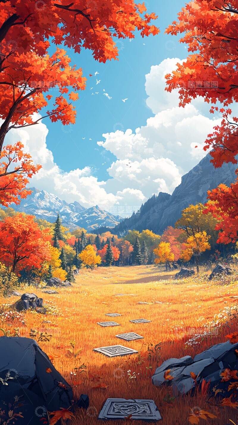 高清大图下载【趣麦麦图】古老符文开放场景1