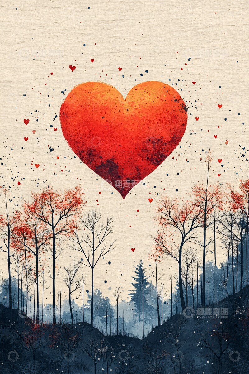 高清大图下载【趣麦麦图】二月图腾空心3