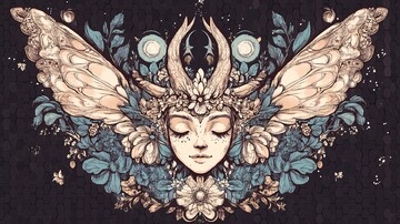 野花精灵衬衫1