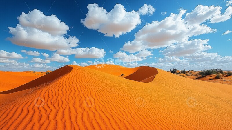 高清大图下载【趣麦麦图】沙丘与晴空沙丘晴空自然