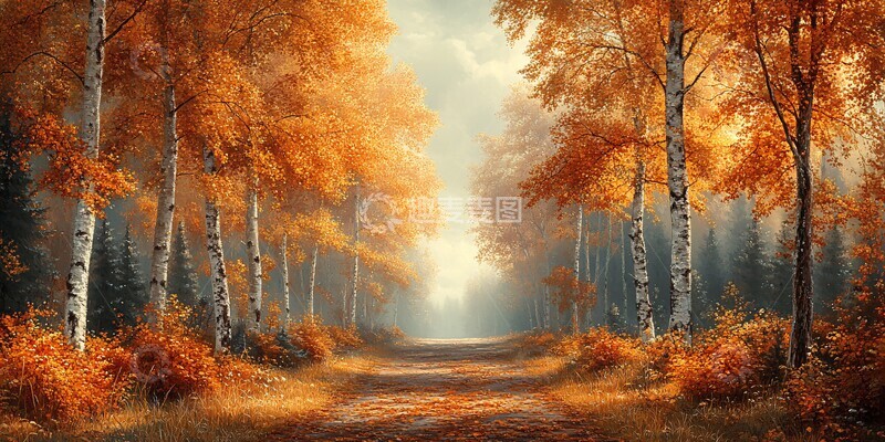 秋林两侧空中间2