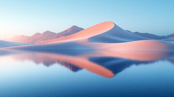 沙漠清晨水波纹3