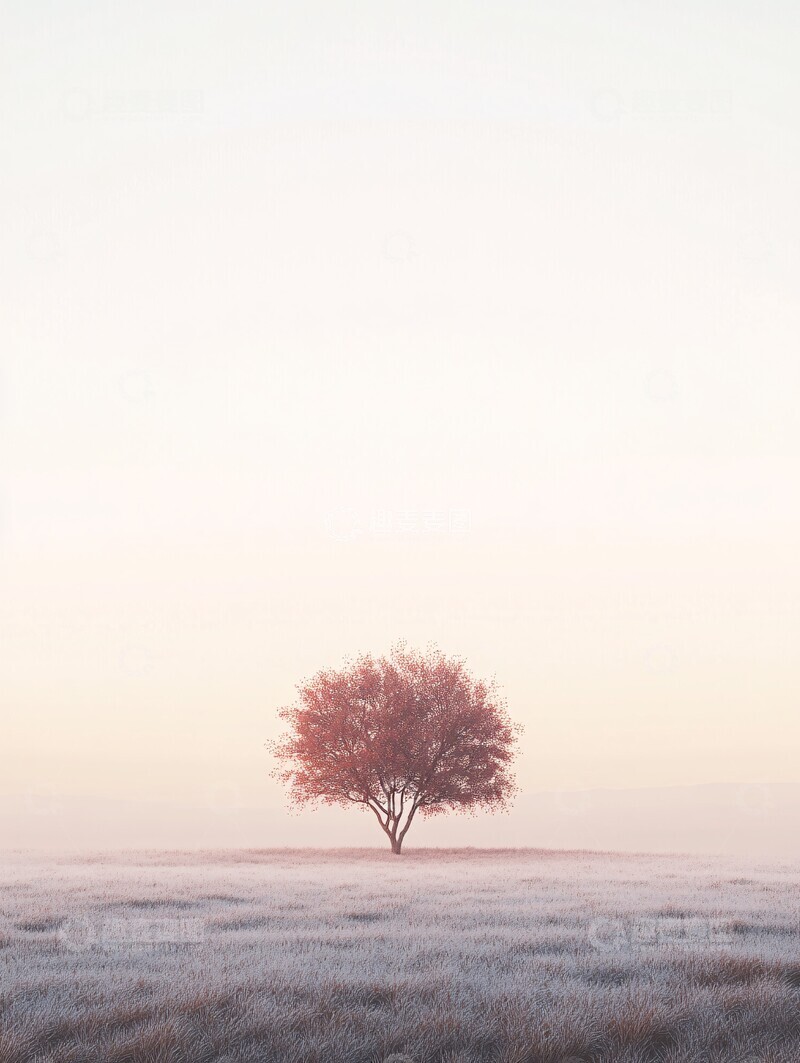 高清大图下载【趣麦麦图】空白暖色景观1