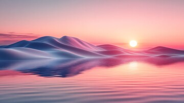 渐变水面曲线图1