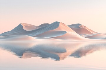 沙丘水影沙丘水影反射3