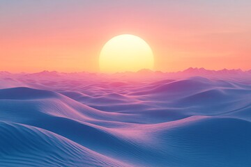 沙丘晨曦沙丘晨曦日出