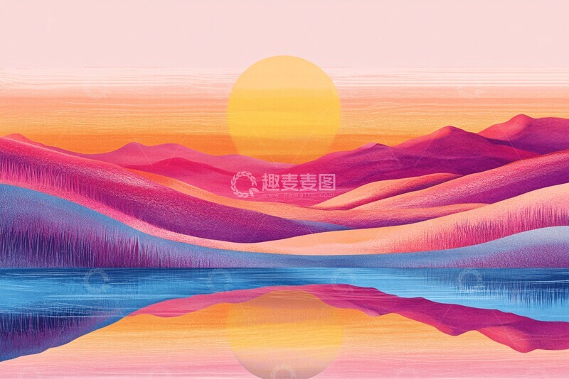 高清大图下载【趣麦麦图】沙漠中的幻影2