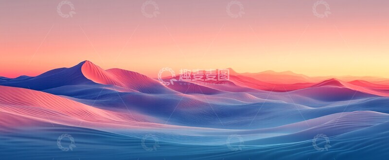 高清大图下载【趣麦麦图】未来抽象景观