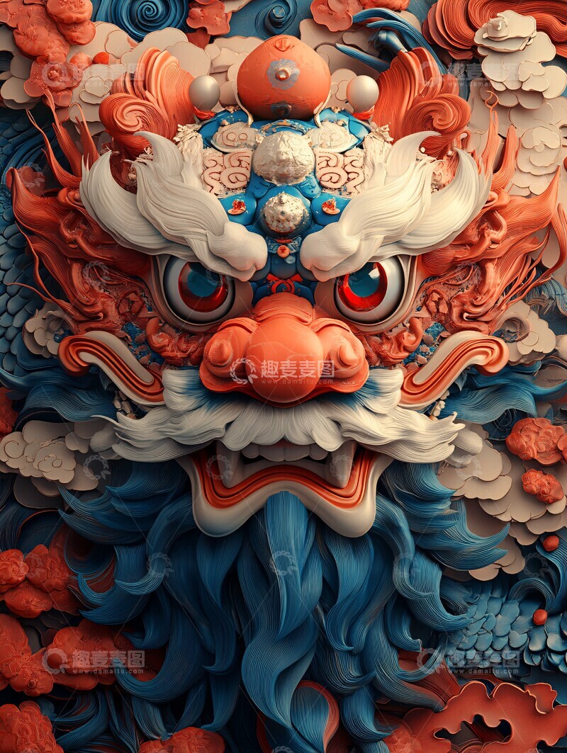 高清大图下载【趣麦麦图】新年祝福新年祝福春节2