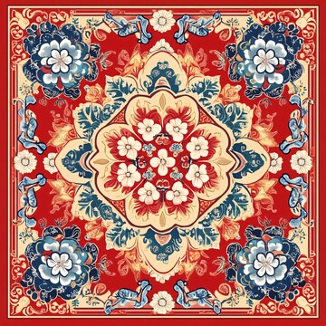 新春佳节对联图案2